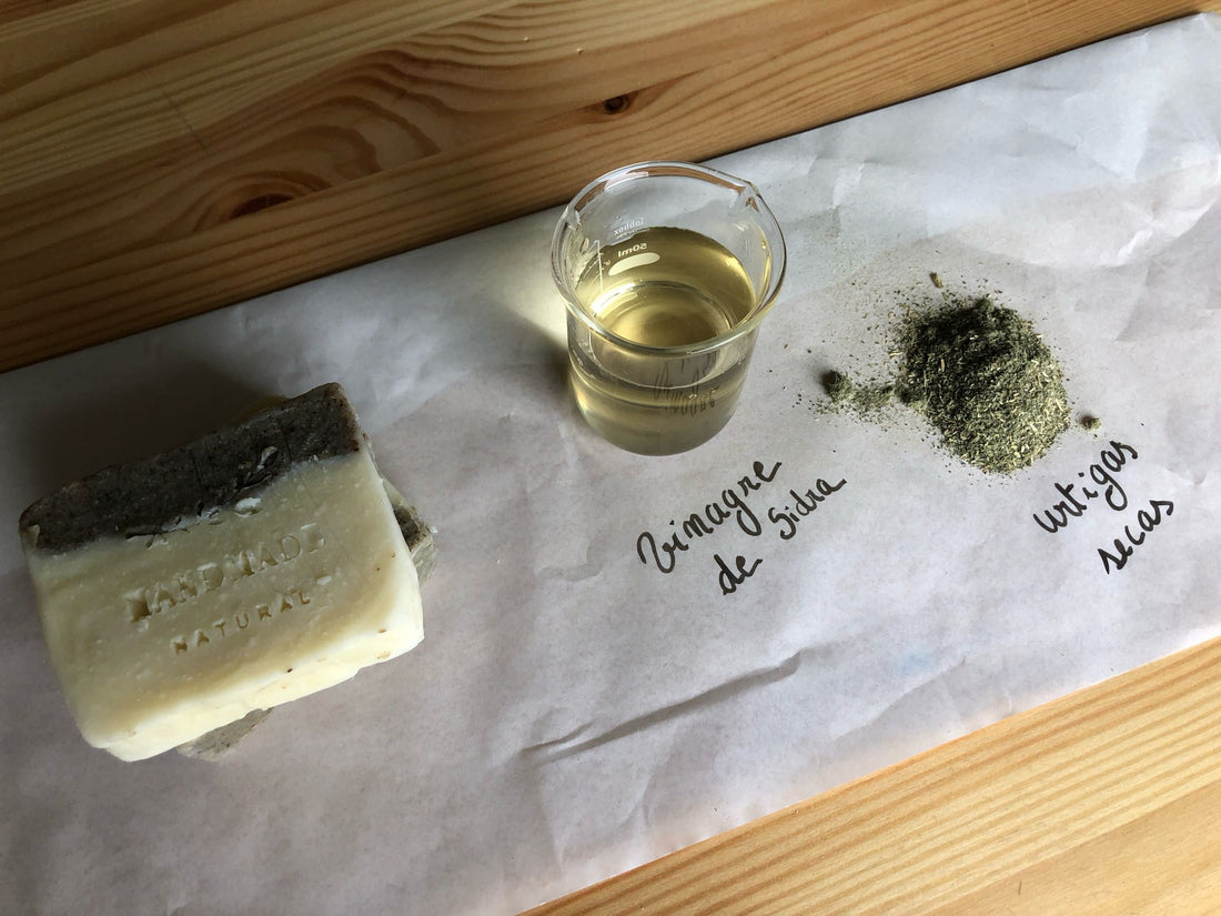 Amaciador Natural com Vinagre de Sidra e Urtigas